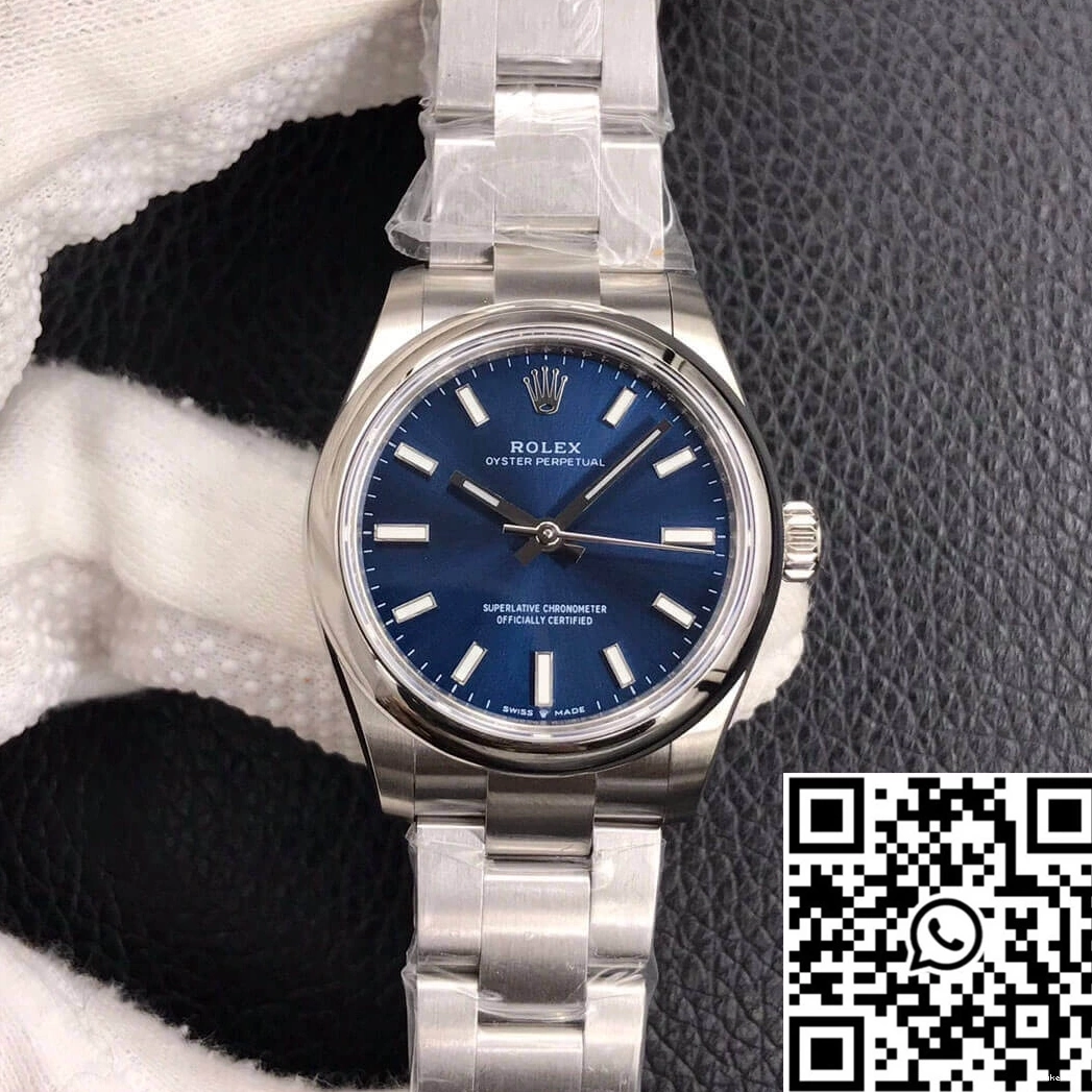 31MM GoodFit Blue Perpetual M277200-0003 1306 Dial EW Rolex Oyster Factory 0709